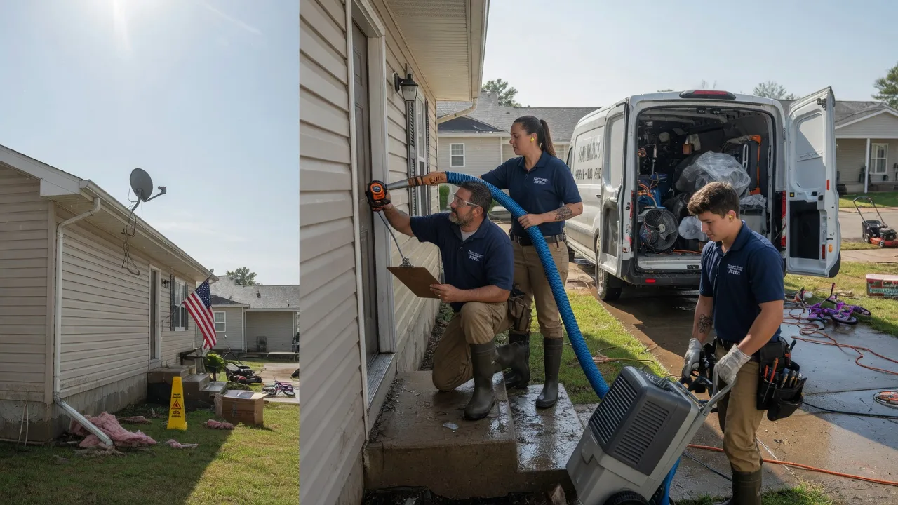 Ceiling Water Damage Restoration in Atkins, VA near me